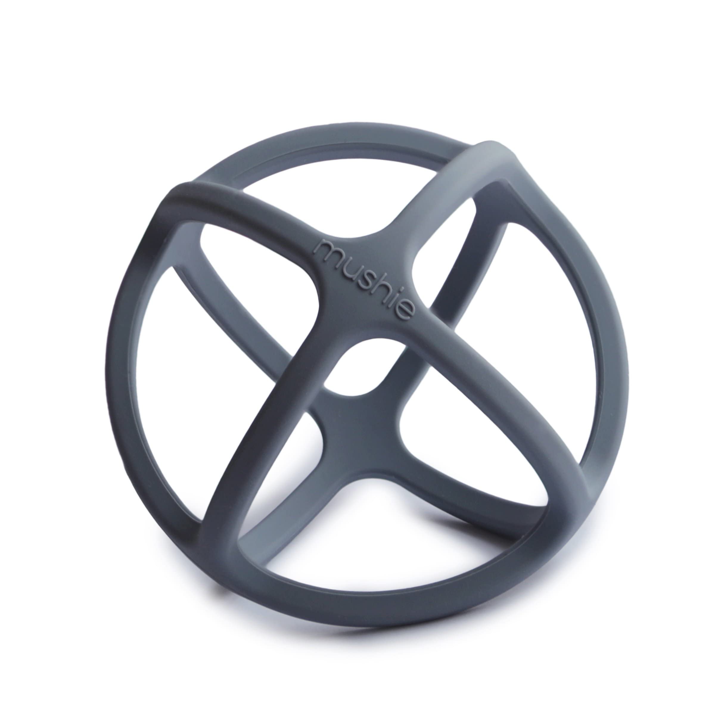 mushie Silicone Baby Teether Ball Toy (Tradewinds)