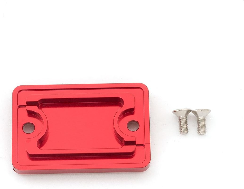 FXCNC Front Motorcycle Parts Brake Reservoir Oil Hole Cover Cap Compatible with Honda MSX125 Grom 2014-2020, CBF125 All Year, Benelli TNT125 TNT135 TNT 125 135 BJ125 All Year