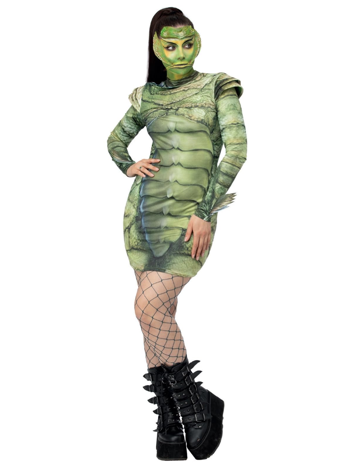 Smiffys Women's Green Universal Monsters Creature From The Black