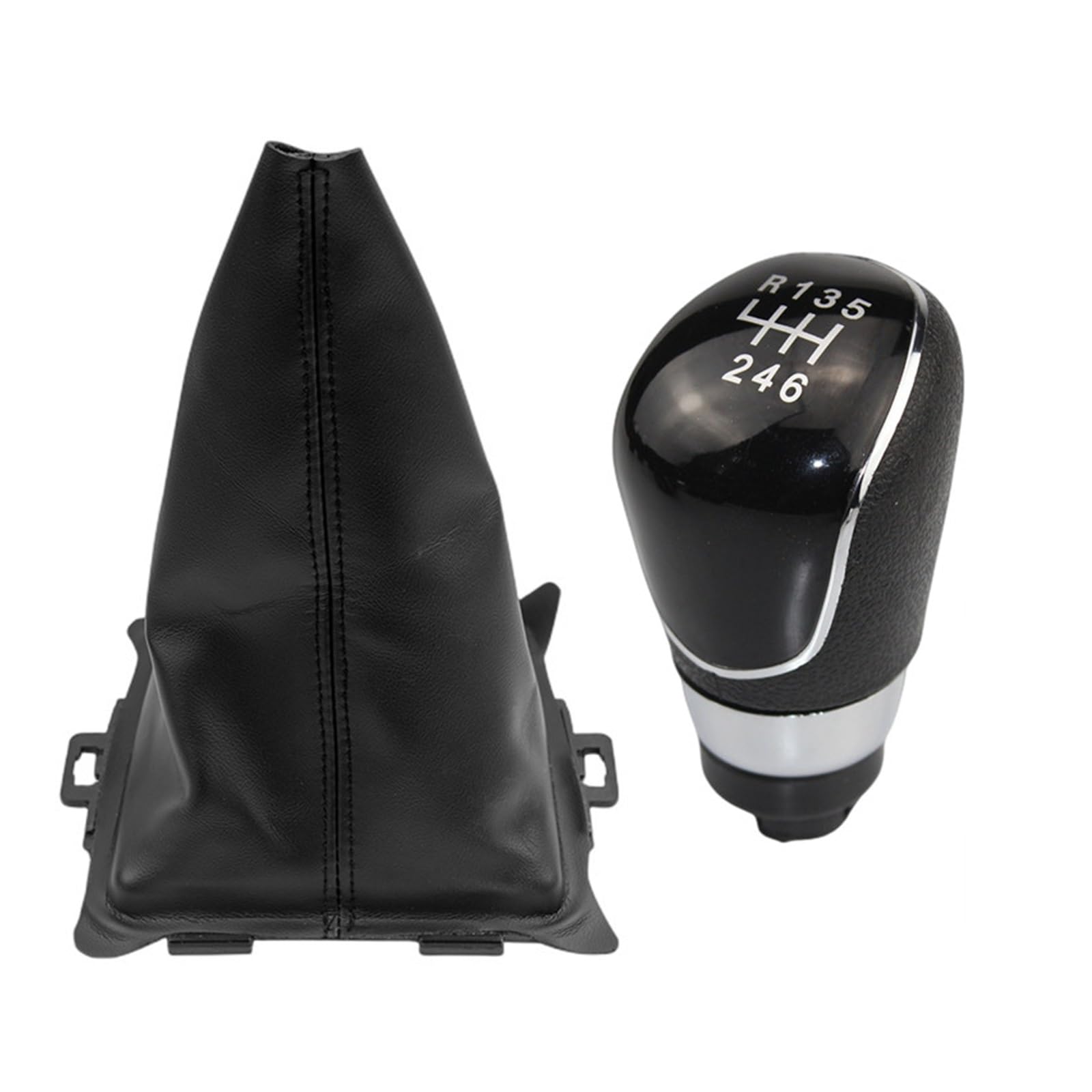 DBMSWZJQFG Replacement Shift Lever Knob for Fiesta 2008-2012