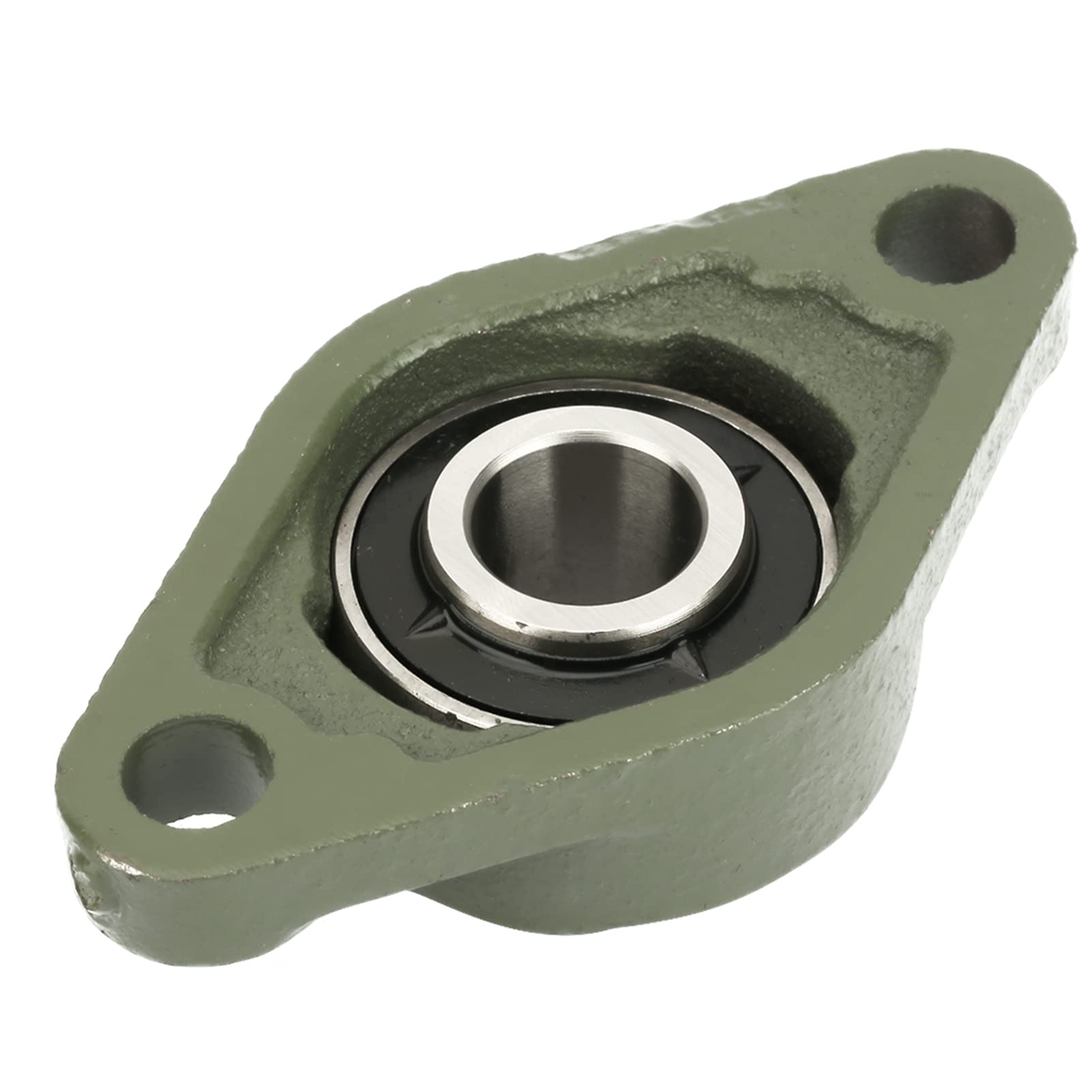 Pillow Block Bearing, Bearings Self Aligning Rhombic Bearing UCFL204 Thickened Mounted Rodamientos Traseros Oval Flange Pillow Block Bearing