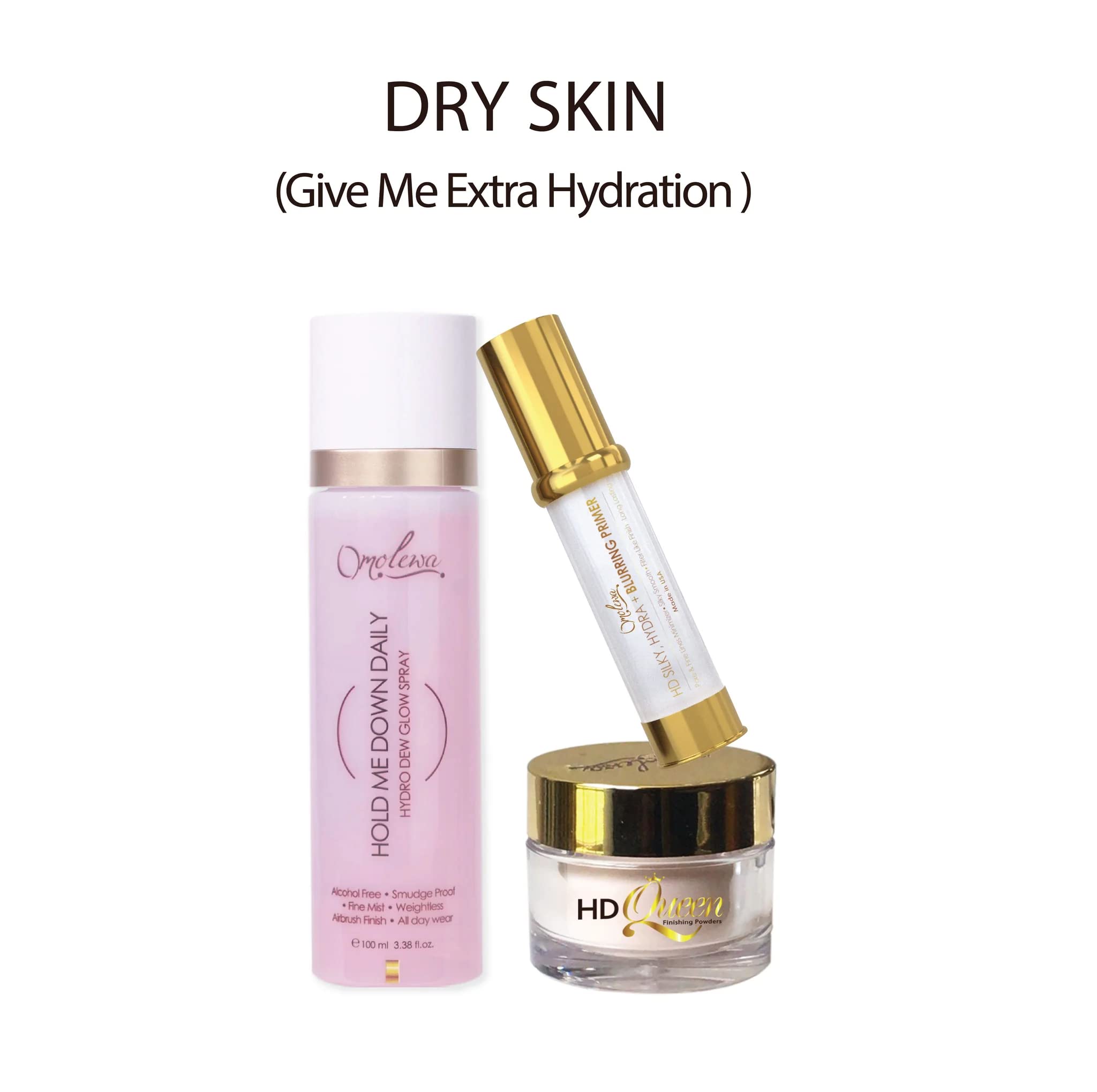 DRY SKIN SET - SMUDGE PROOF MAKEUP SYSTEM