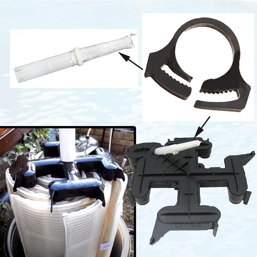 20 Pcs Plastic Tail Clamp Sweep Hose for B15 B-15 Hose Clamps image 2
