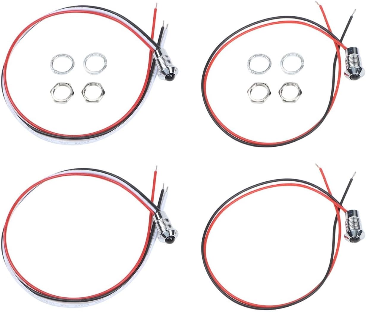 Through-Beam Photoelectric Switch Sensor 2PCS Counting Module with IP66 Waterproof Design for Industrial and Garage Door Use (0-30CM)