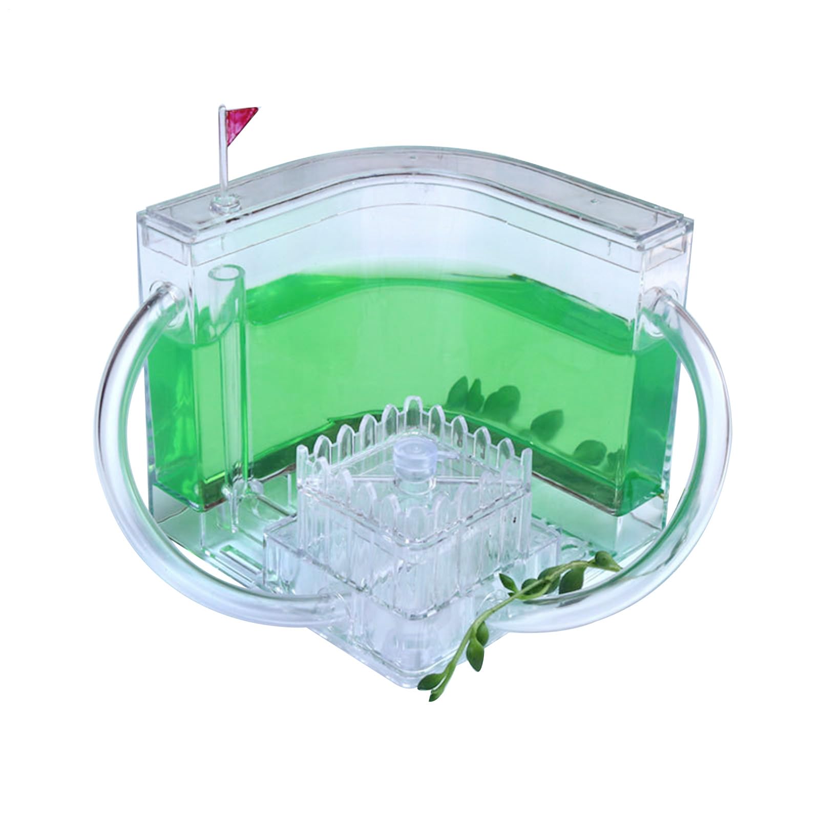 Ant Farm Habitat, Translucent Gel 3D Ant Farm House with Connecting Tubes, Nature Science Kit Educational Learning Toy for Kids Adults Boys Girls