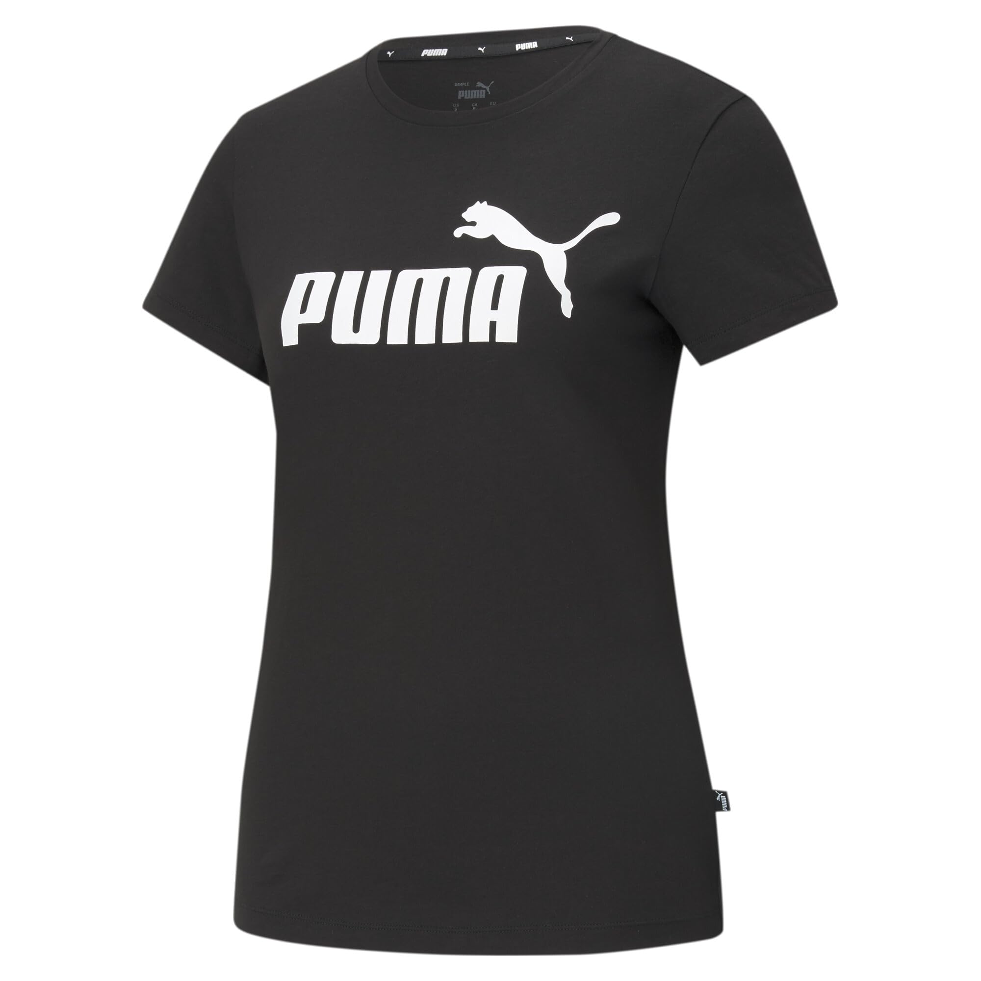 PUMA ESS Logo tee Camiseta de Deporte Mujer (Pack de 1)