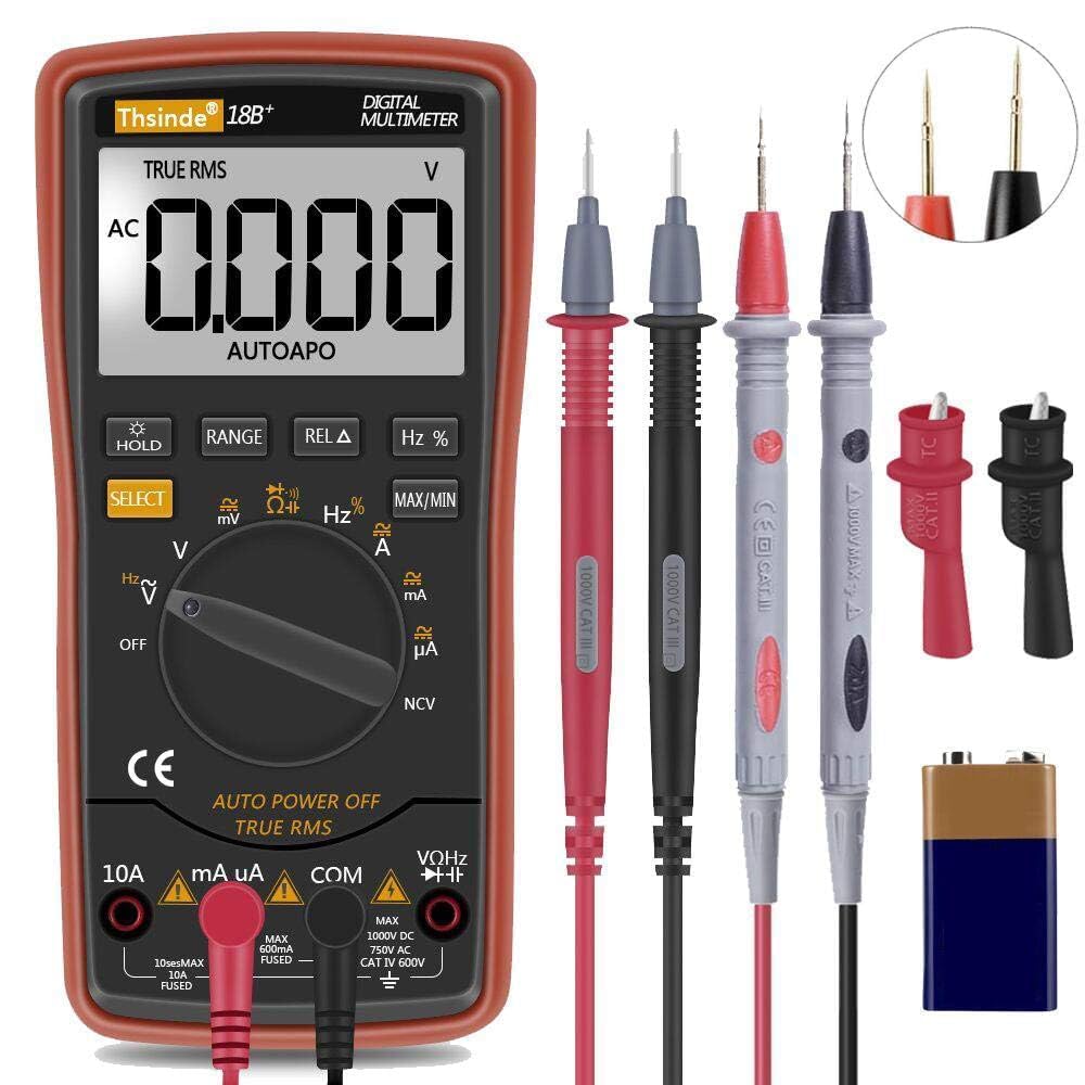 Auto Ranging Digital Multimeter TRMS 6000 with Battery