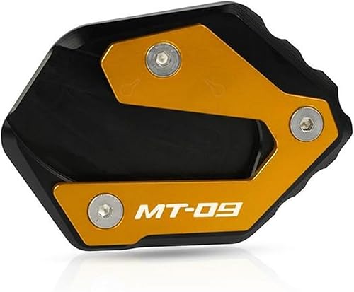 Extensión de soporte lateral de pie de motocicleta de aluminio CNC para Yamaha MT-09 Tracer 900 GT FZ-09 XSR900 2023-2018 (color  MT09-rojo) disponible en Yaxa Peru