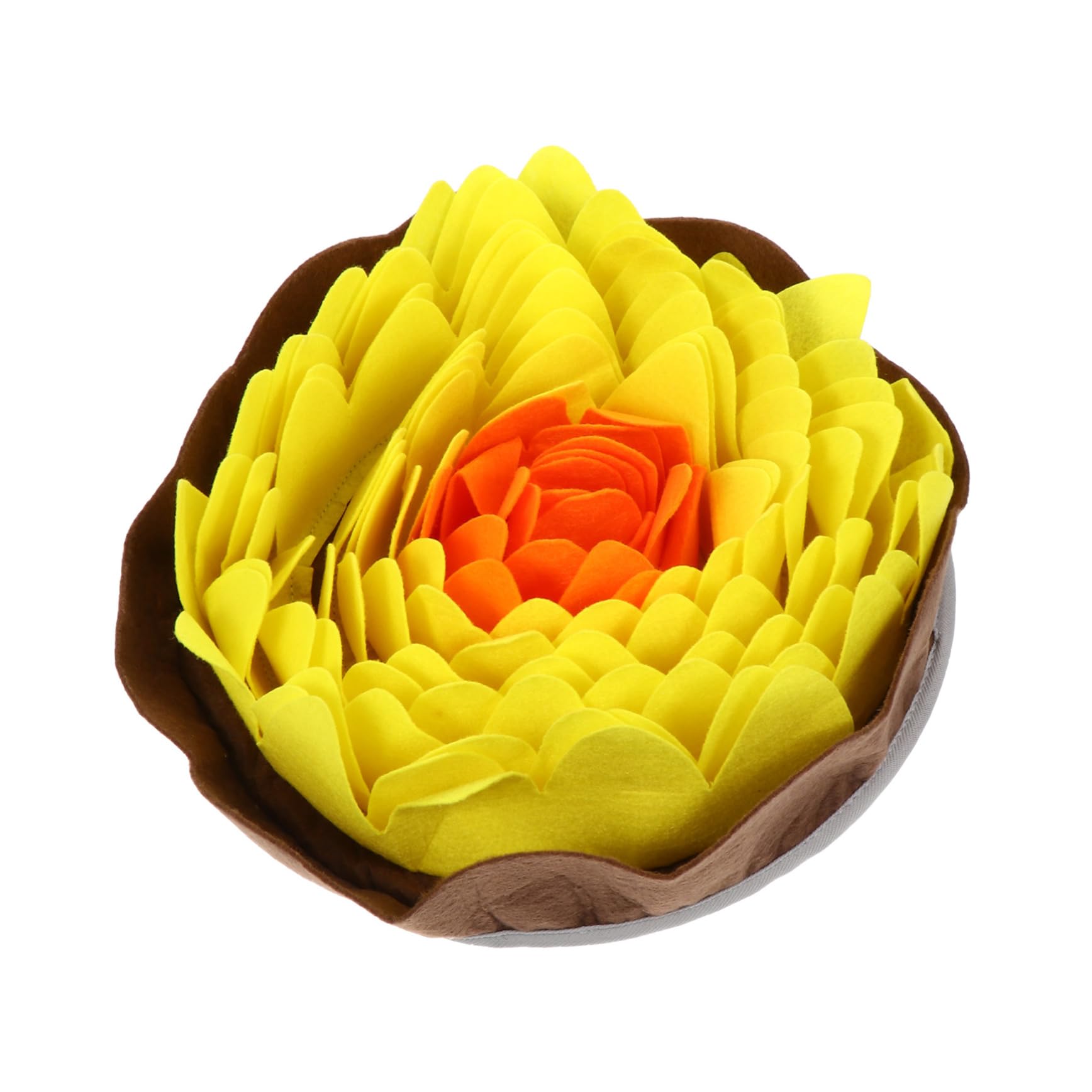 Beavorty 2stücke Pet Dog Sniffle Mat Für Effektives Futtertraining Atmungsaktive rutschfeste Pet Floor Mat Für Langsames Fressen Und Interaktives Spielzeug Leuchtenden Farben