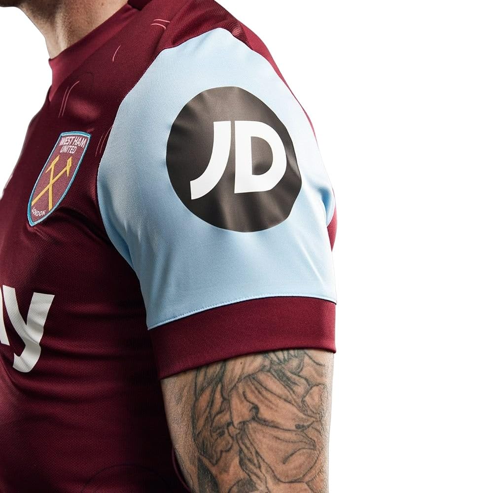 Amazon | Umbro WEST HAM United Home Jersey 23/24 (M) Maroon