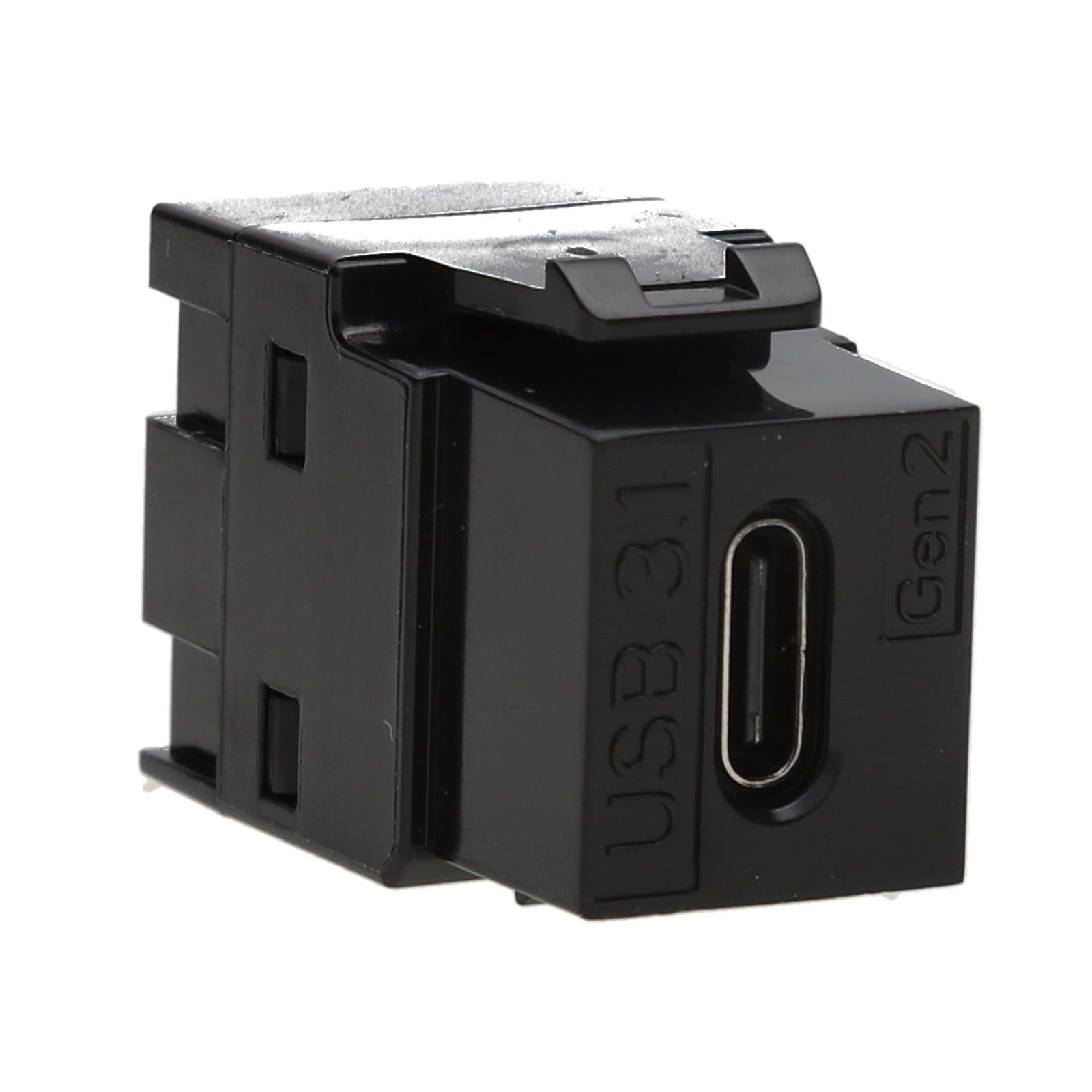 Keystone Usb 3.1 Type C Gen2 Female To Female Coupler Adapter Black 5054338123813