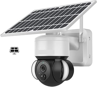 Bullet Kameror Solar Security Camera Outdoor Wireless Smart Solar Courtyard Camera inbyggt batteri for enkel installationsdag och natt full färg Rörelsedetektering, nattseende (Size : Camera)