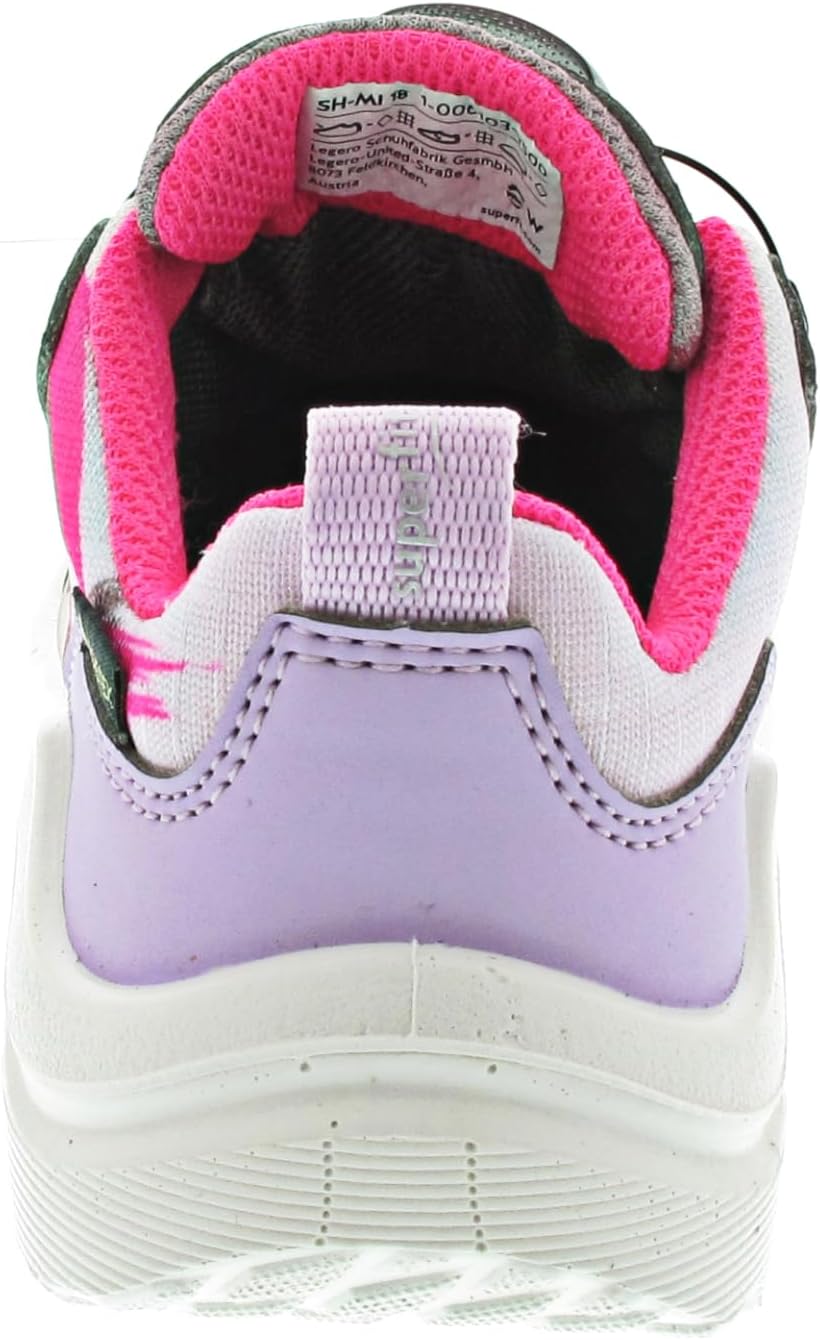 Superfit Kicks sporty lace shoes purple