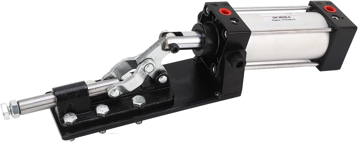 227kg 500lbs Pneumatic Hold Down Clamp, Pneumatic Hold Down Toggle Clamp for Household Decoration Welding