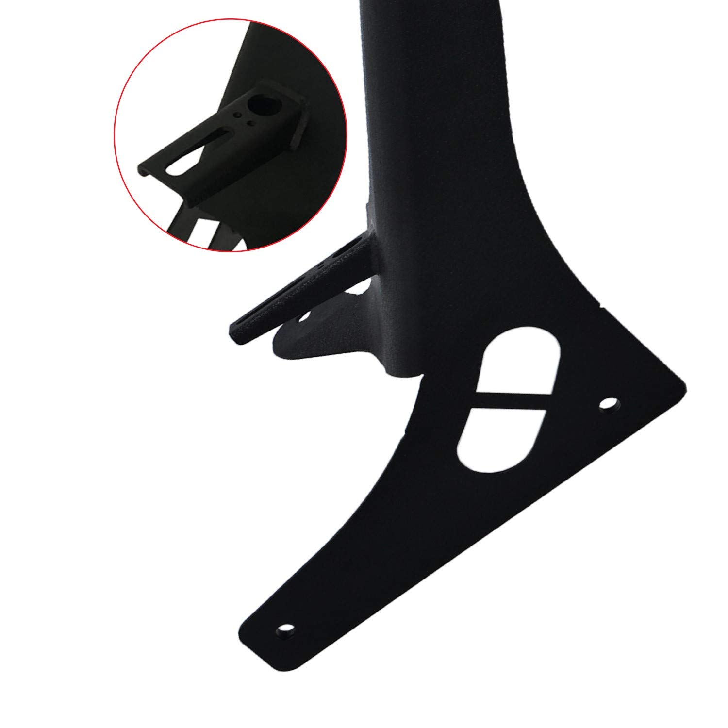 omotor JL TJ 52" LED Light Bar Mounting Brackets Upper Windshield APillar Mounting Bracket for