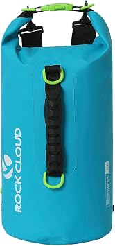 ROCK CLOUD Dry Bag Waterproof 5L 10L 20L 30L 40L Dry Sack for Kayaking, Rafting, Boating, Beach, Surfing, Swimming, Canoeing, Camping, Hiking, Fishing, Skiing