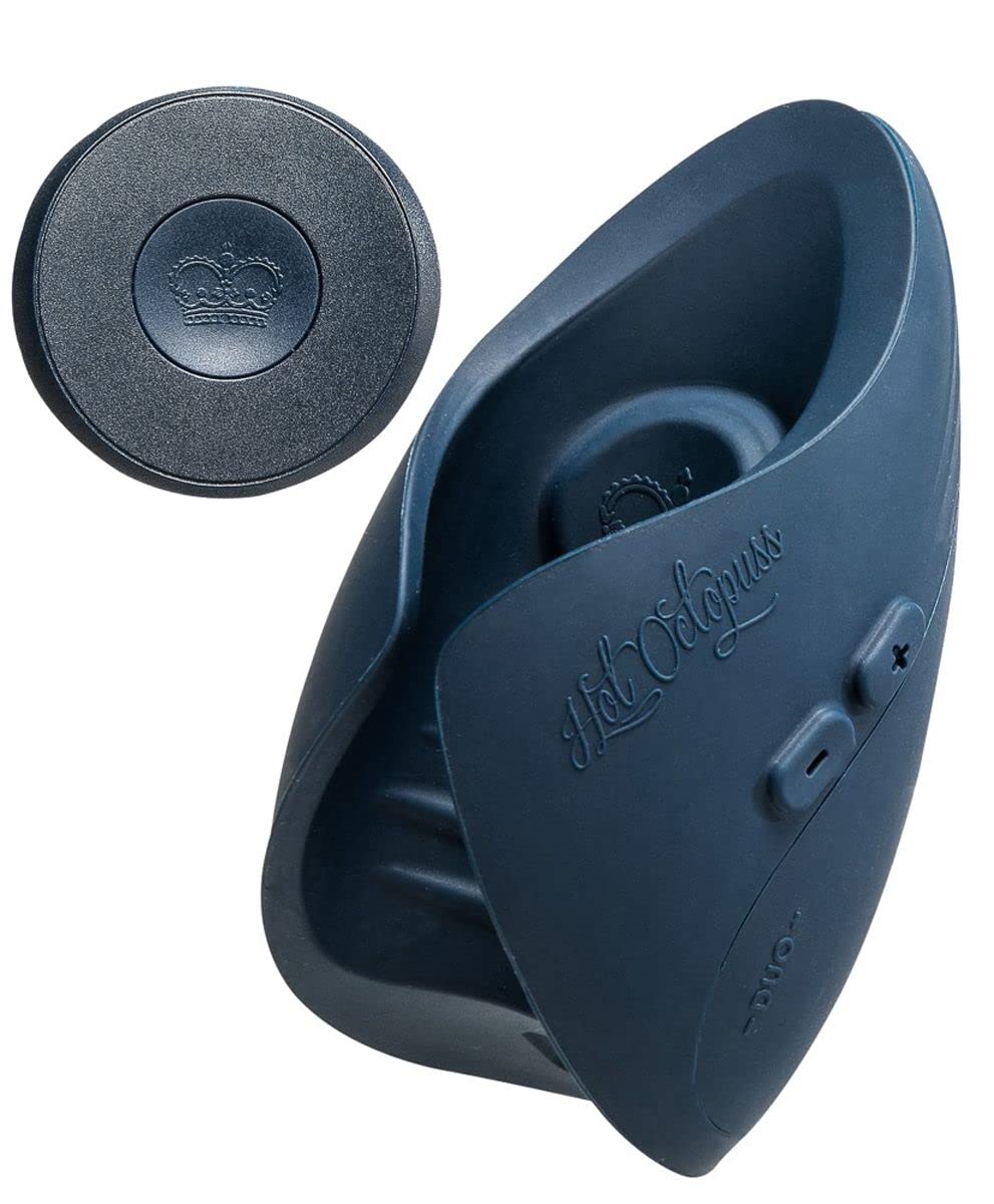 Hot Octopuss | Pulse Duo Couples Vibrator | Male Sex Toys | Powerful Pleasure Massager | Solo & Couple's Play | Remote Control | 6 Vibration Patterns | 100% Waterproof | Fast USB Charging