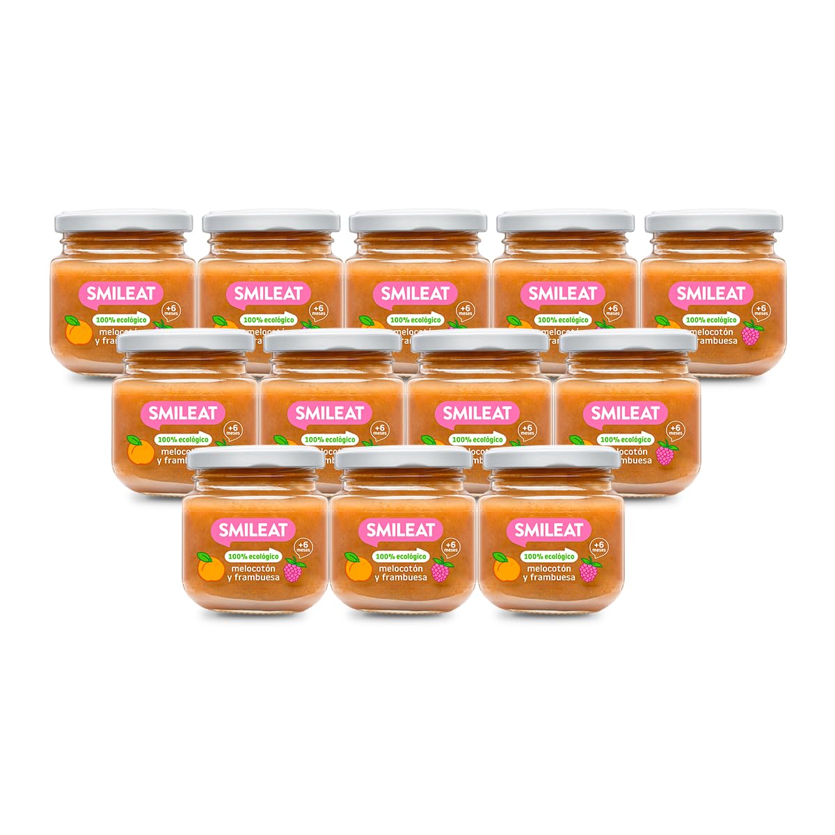Smileat - Tarrito Ecológico con Sabor a Ternera con Verduras, Ingredientes Naturales, para Bebés desde 6 Meses, Sano y Saludable, sin Gluten - Tarro de 230 g — view 20
