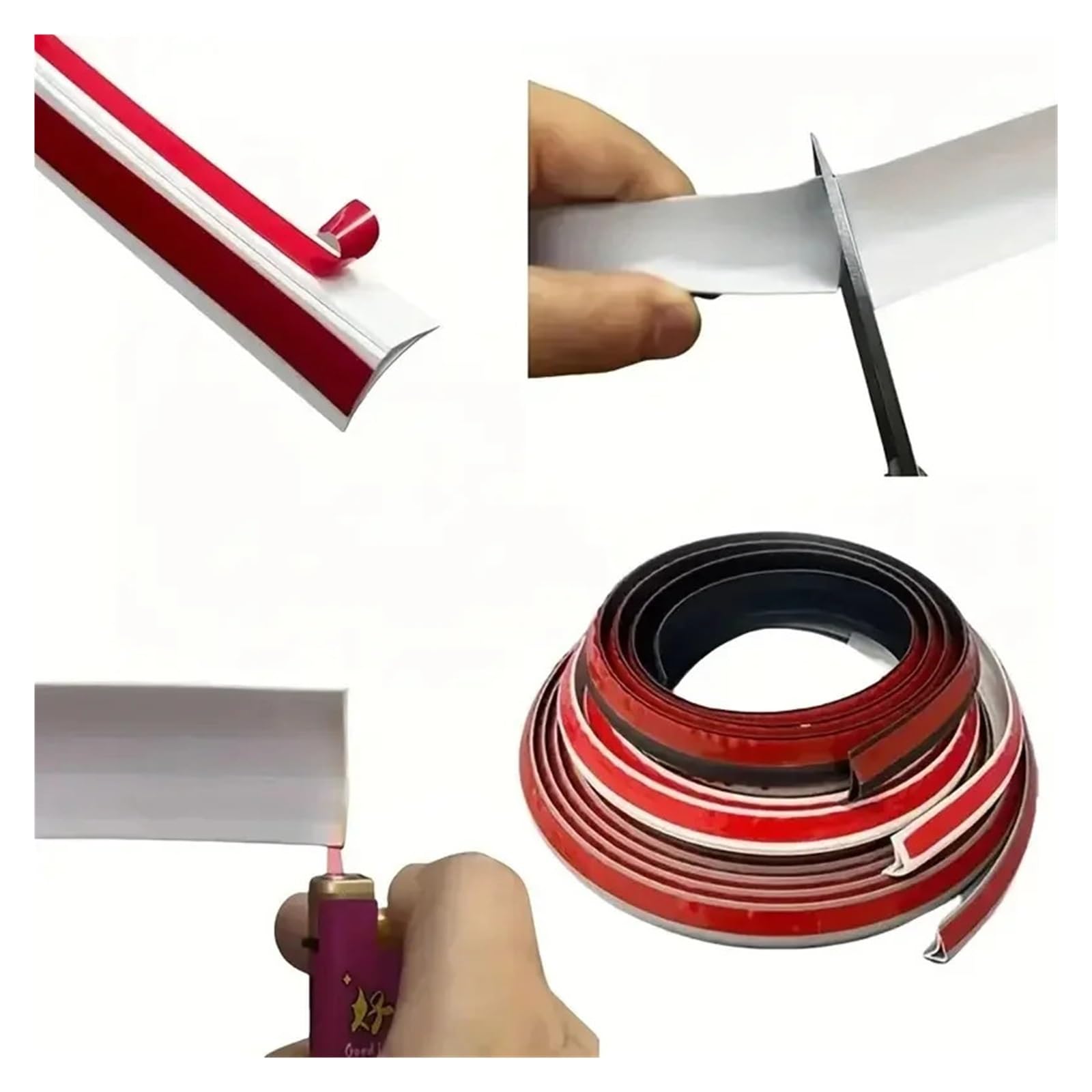 Ruban adhésif for Cacher Le câble réseau, 1 pièce, 2m