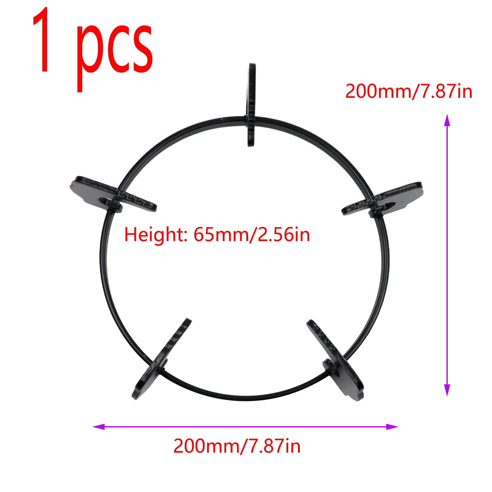 Wok Pan Stand Supports Rack Cast Iron Burners Stove Cookware Ring Gas Ranges Wok Support Rack For Kitchen Cooking Gas Stove I420542027 - View #12