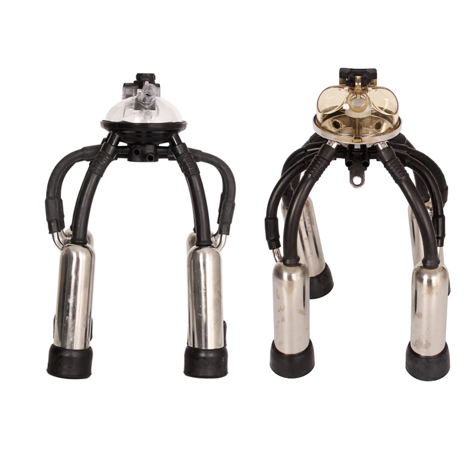 Ensemble de tasses à lait de vache 240 CC/300 CC/300 CC facile à suspendre et à transporter pour machine à traire sous vide