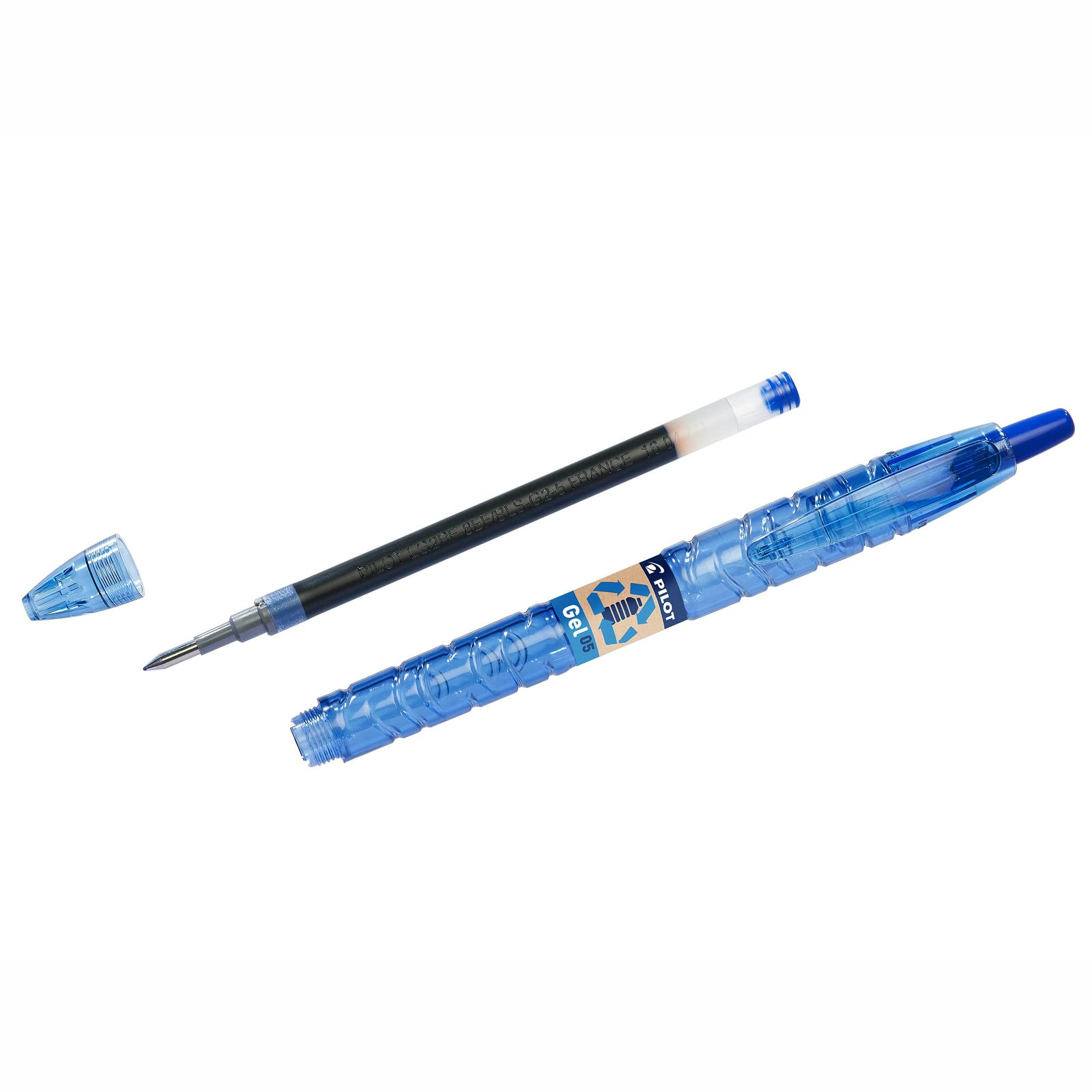 Pilot Pen B2P Bottle To Pen - Penna A Gel Con Punta Media 0,7 Mm, Colore Nero, Ricaricabile Ed Ecologica - 5