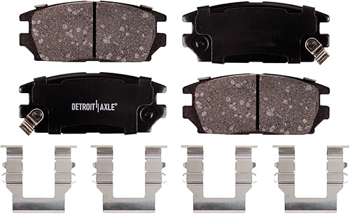Miniatura 60 de Detroit Axle - Pastillas de Freno Delantero para Ford Fusion Lincoln MKZ Zephyr Mercury Milan Mazda 6, Pastillas de Freno Cerámica Reemplazo