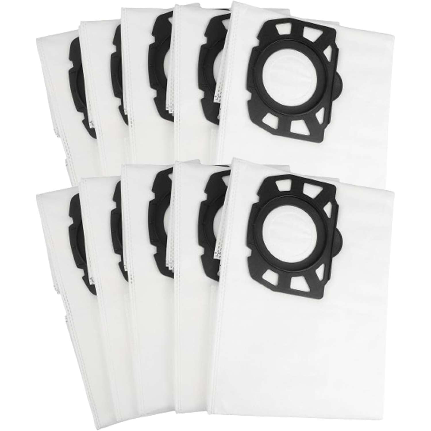 Vacuum Cleaner Bags for Karcher KFI 357, KWD1, KWD2, KWD3, WD2 Plus, WD3, SE 4001, SE 4002, WD 3.200-WD 3.800 M, 2.863-314.0(10PCS)