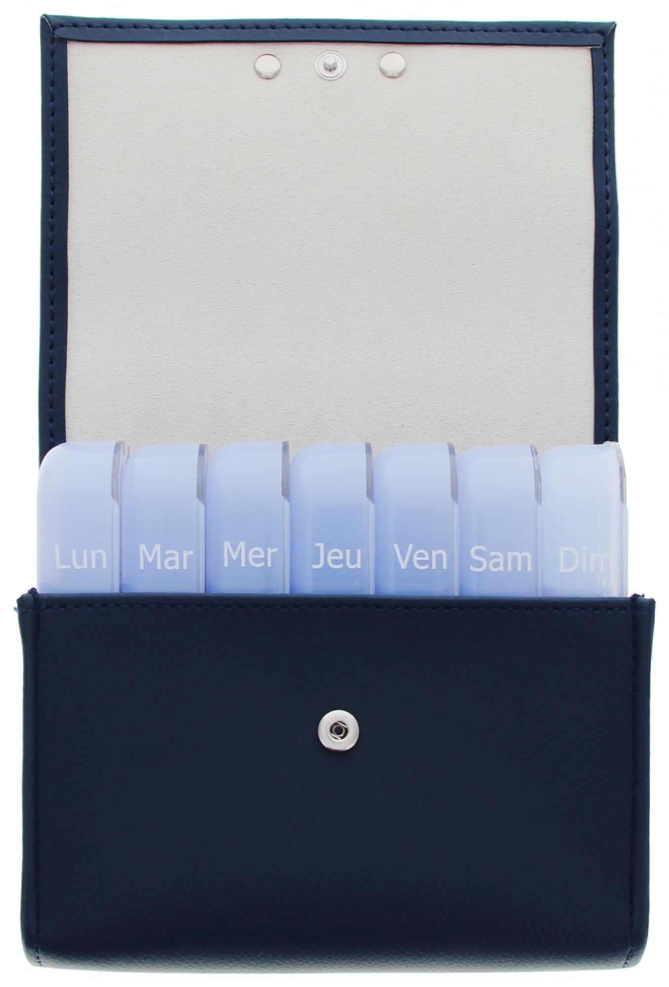 Pilbox Maxi Pilulier Semainier - Marine