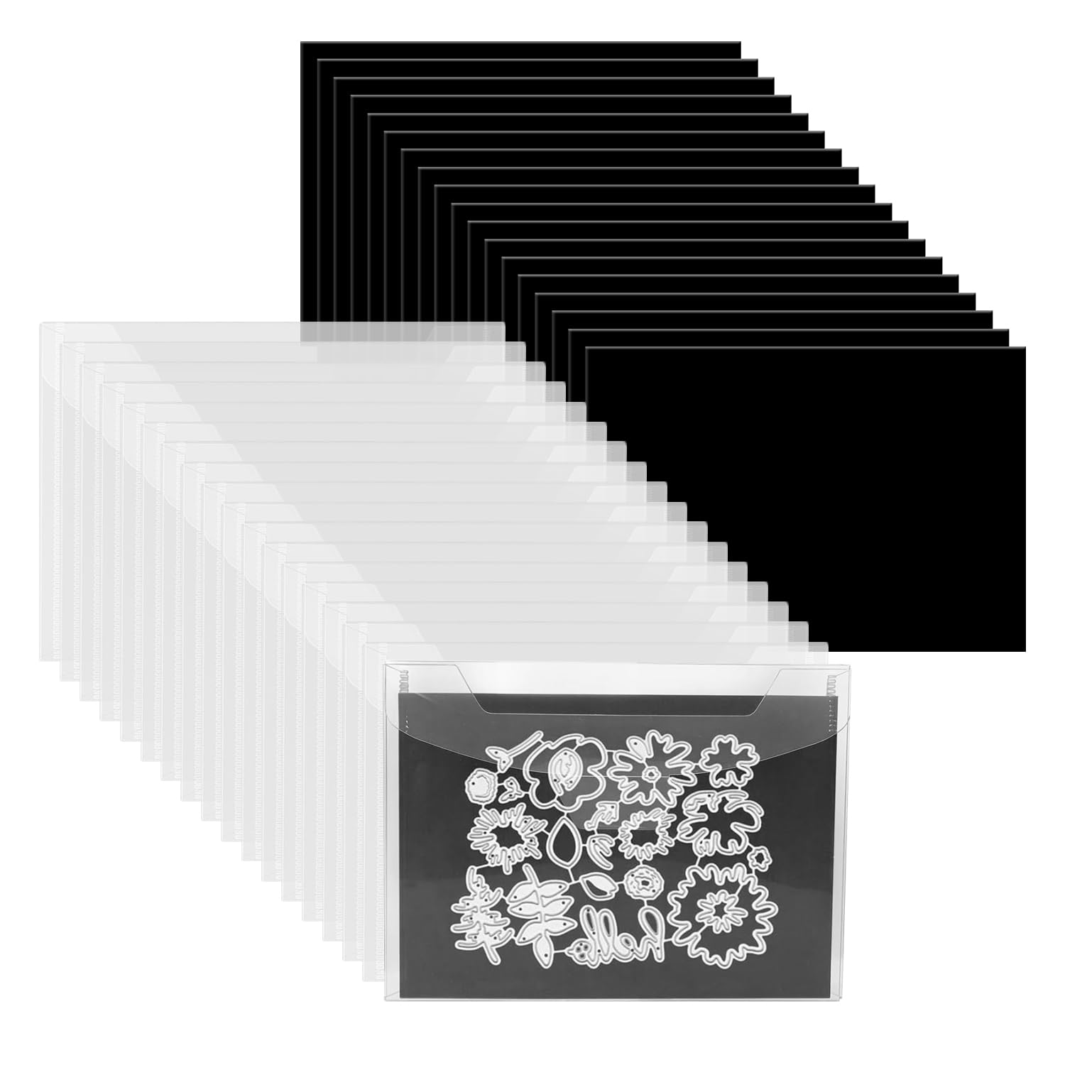 36 Stück Magnetfolie Selbstklebend Magnetplatte Magnetpapier Selbstklebende Magnetfolie Magnetplatte Selbstklebend Stanzschablonen Aufbewahrung für Schablonen Briefmarken Karten usw