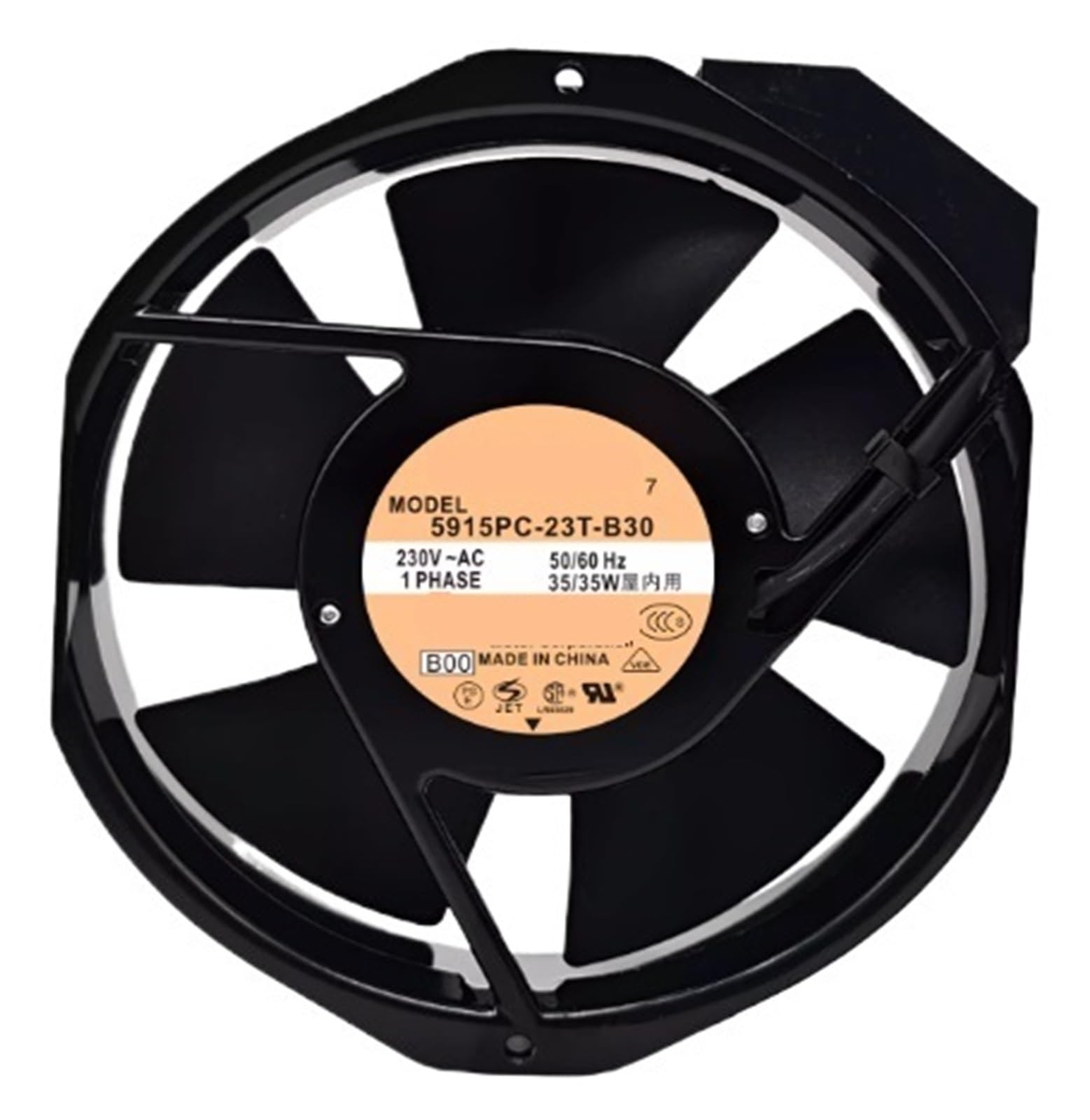 PEQYUACTE 5915PC-23T-B30 230V 17238 172 * 172 * 38mm Cooling Fan