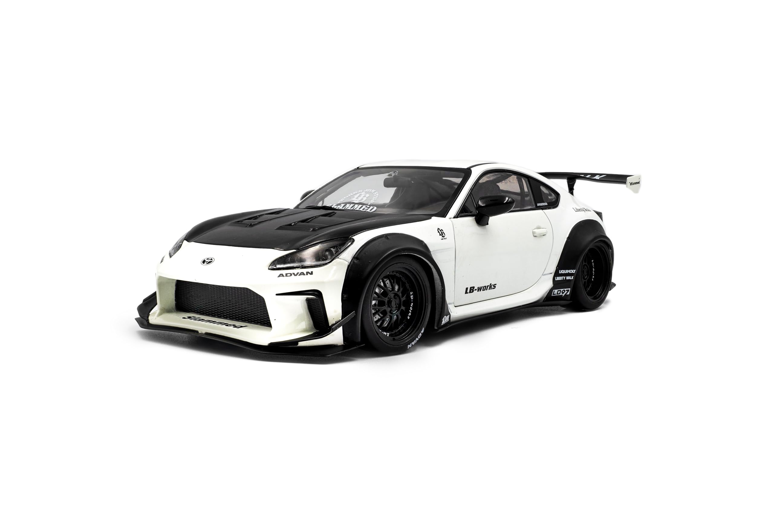 Solido 1:18 Toyota GR86 LBWK Body Kit Bianco