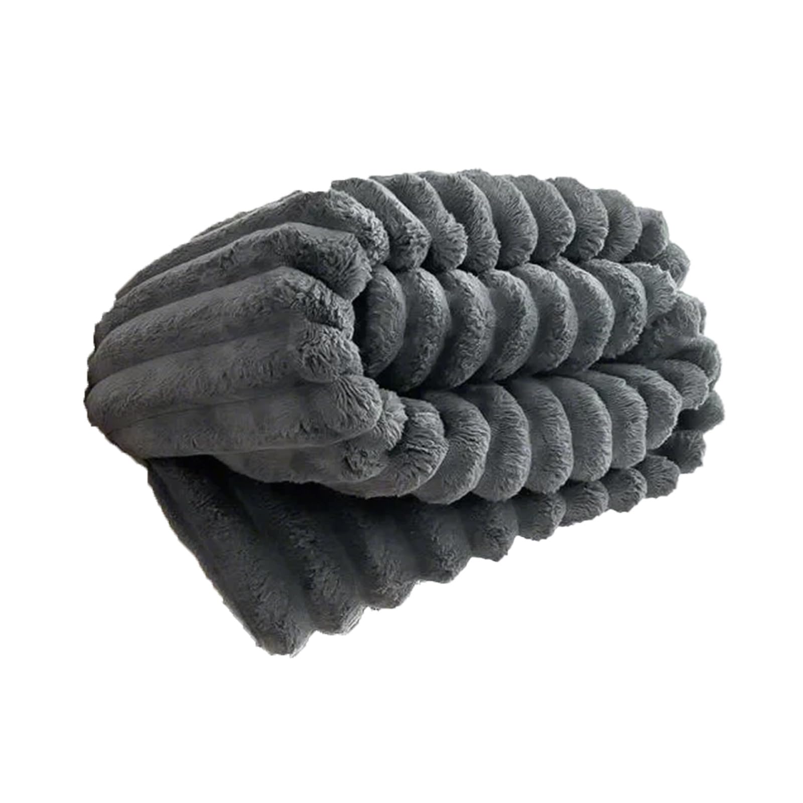 HDOYTXXM Coziness Faux Furry Blanket Thick Plushes Elegant Faux Furry Throw for Home Décorations or Traveling Use Soft