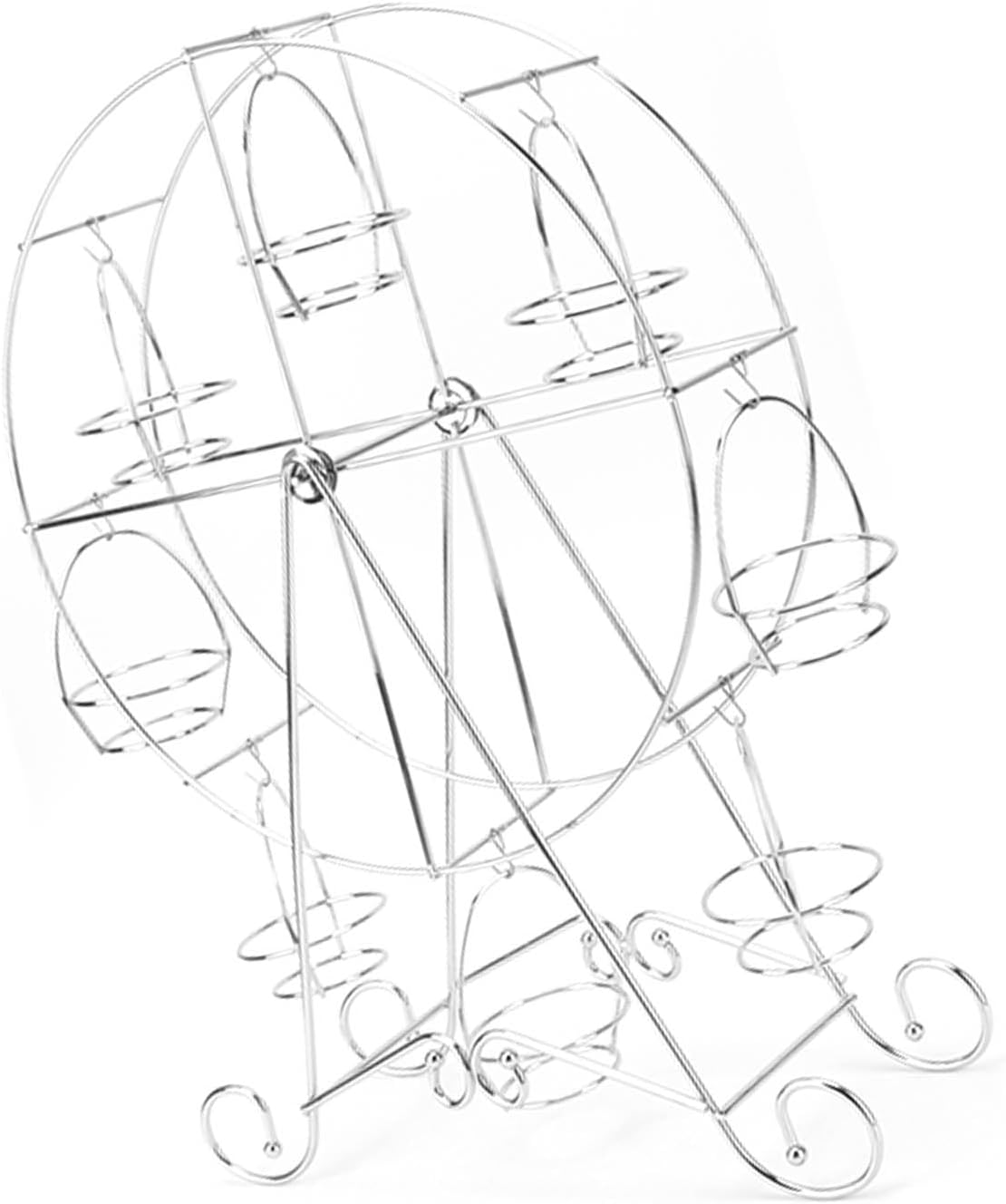 HEEPDD Ferris Wheel Cupcake Stand, Decorative Dessert Serving Tray, Carnival and Circus Theme Party Wedding Display Holder