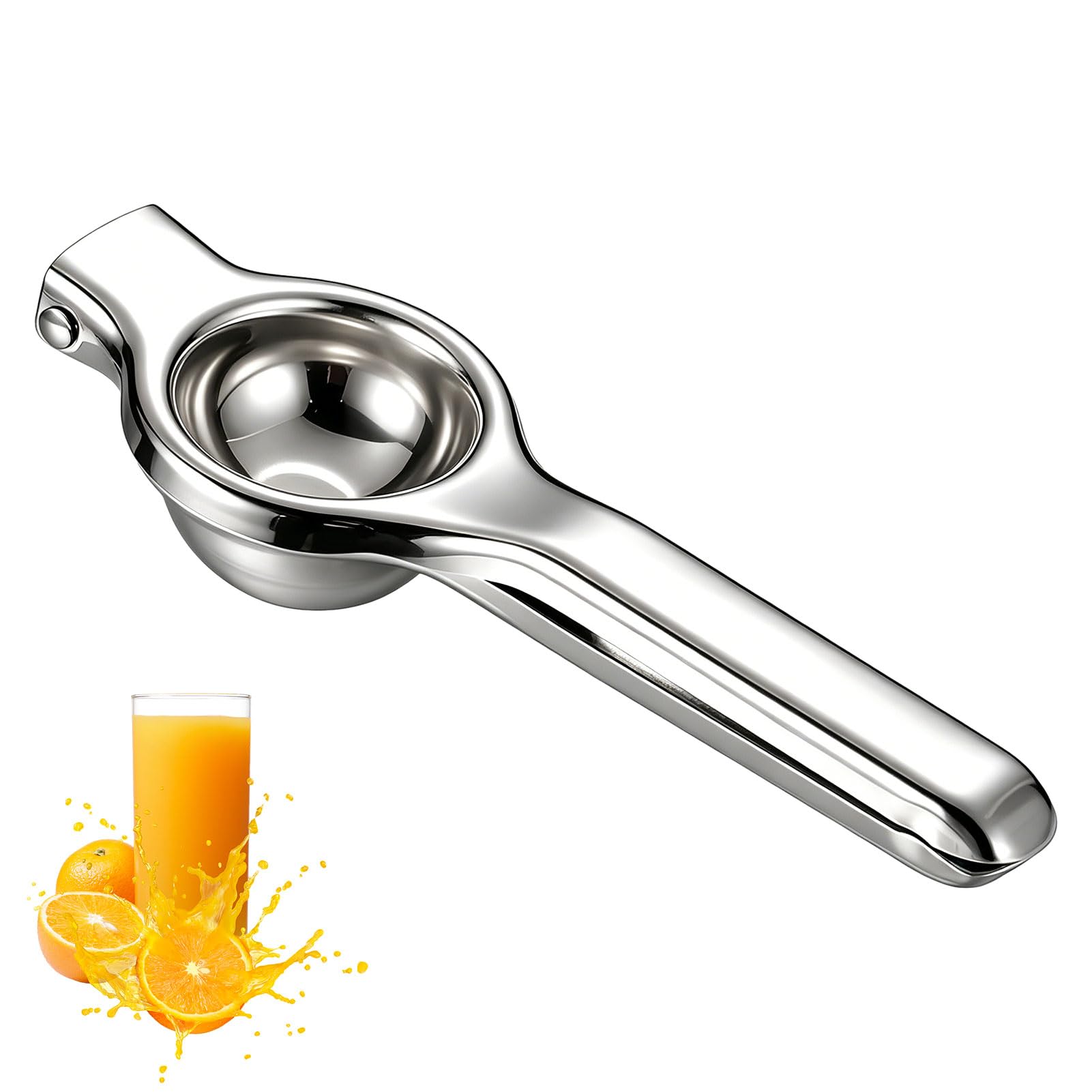 Manual Lemon Squeezer,lemon juicer squeezer,Heavy Duty Metal Citrus Press Juicer,Lemon Orange Lime Hand Juicer, Easy to Use and Clean,Great Helper for Kitchen Beverage Making