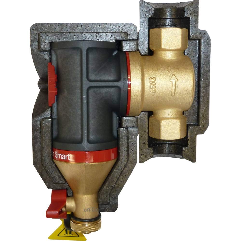 Flamco Clean Smart Ecoplus Magnetita de barro separador en diferentes tamaños con aislamiento