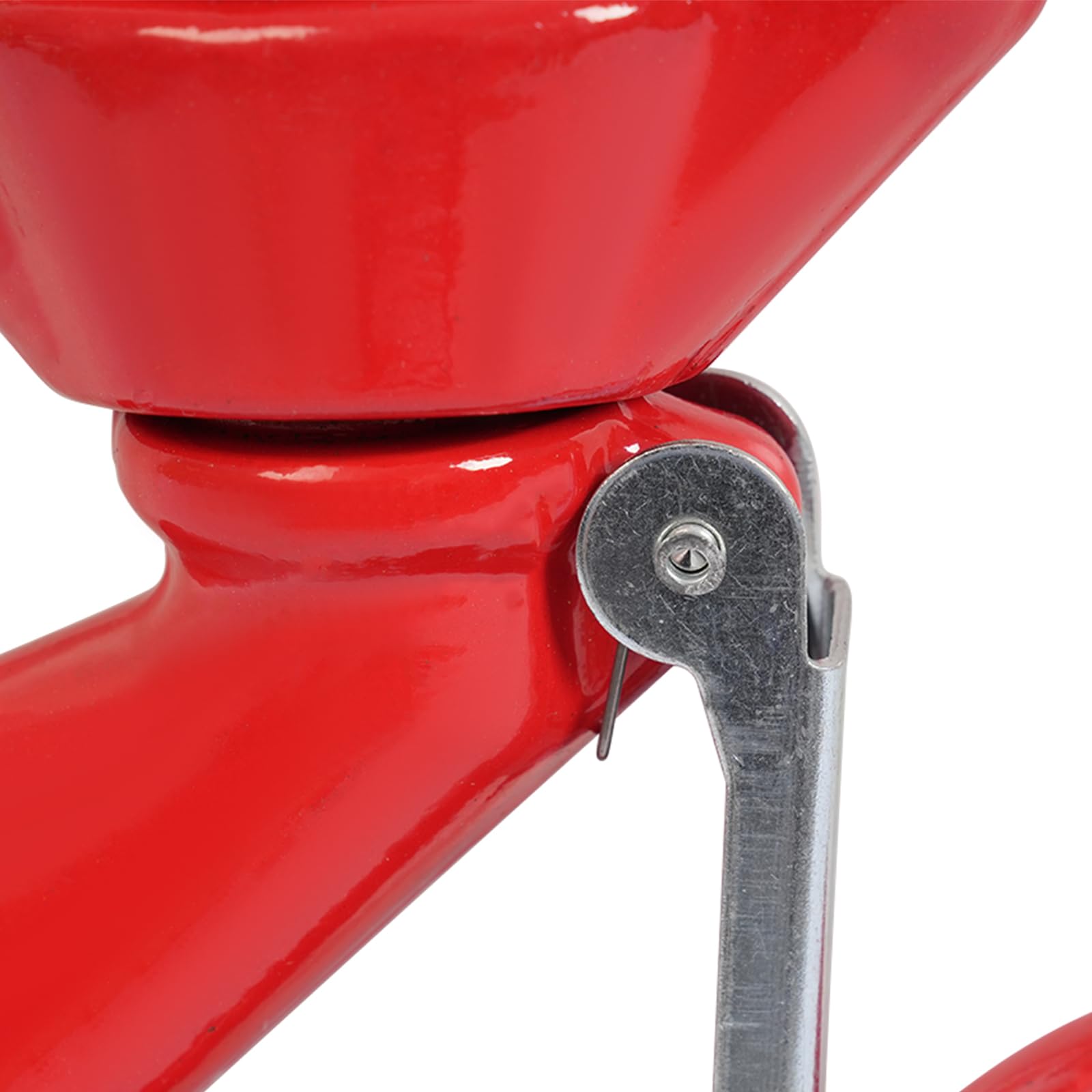 Gancho de elevación de acero con ojal de 360°, giratorio para cargas pesadas, gancho de elevación de 31 x 14,3 x 3,5 cm con bloqueo de seguridad, elevación 7T para máquinas de elevación de proyectos,