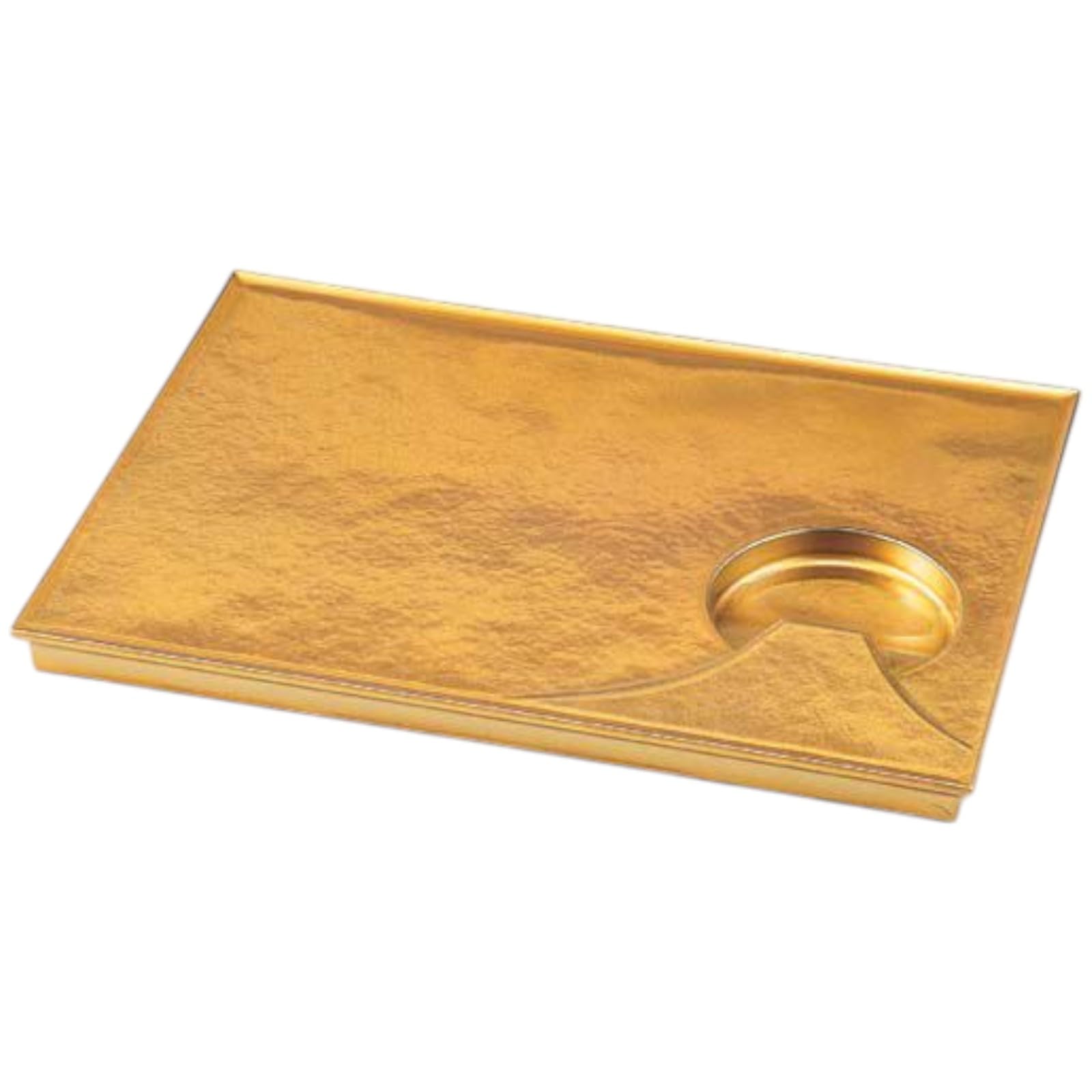 Golden Cloud Rectangular Sushi Plate