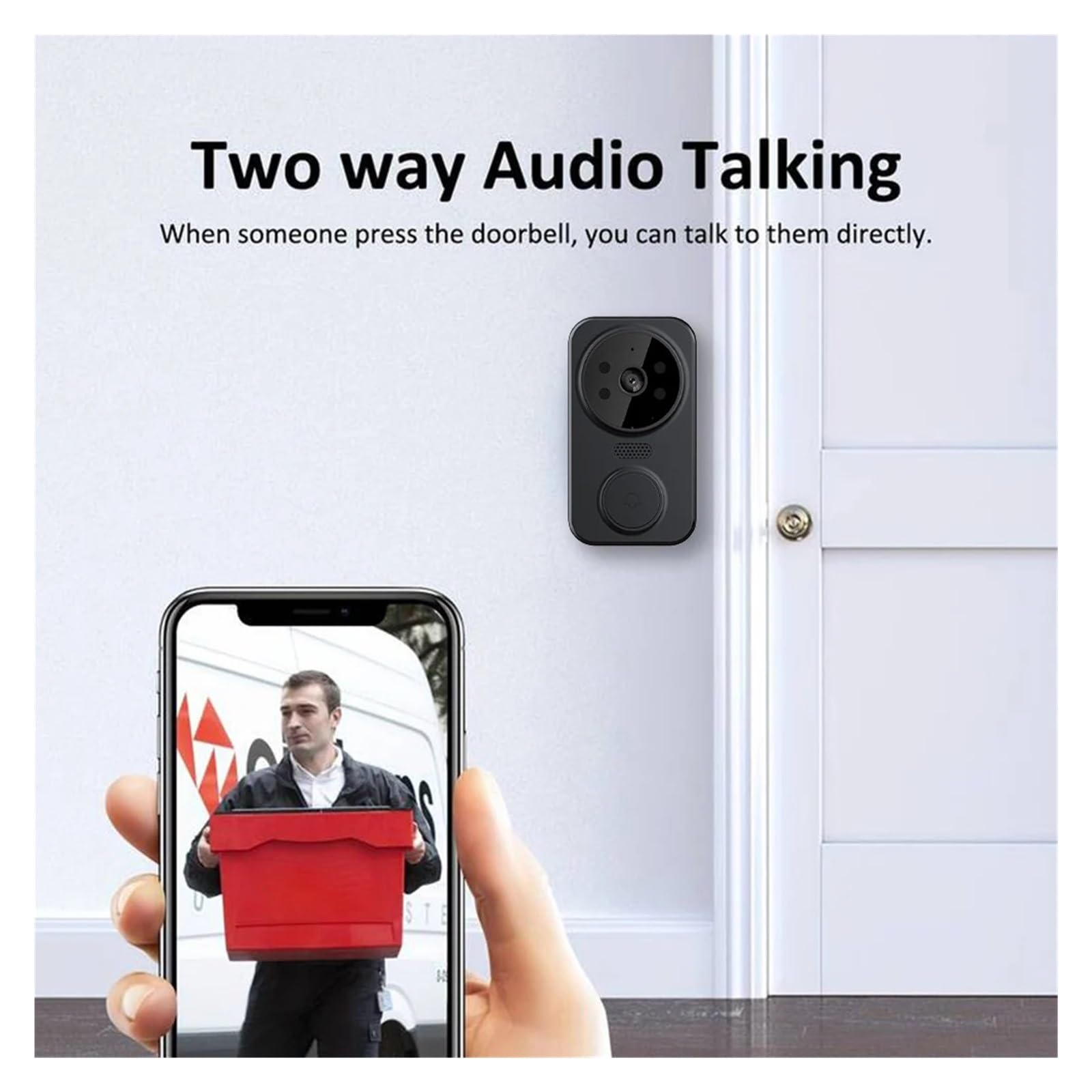 Caméra de Sonnette vidéo Intelligente WiFi