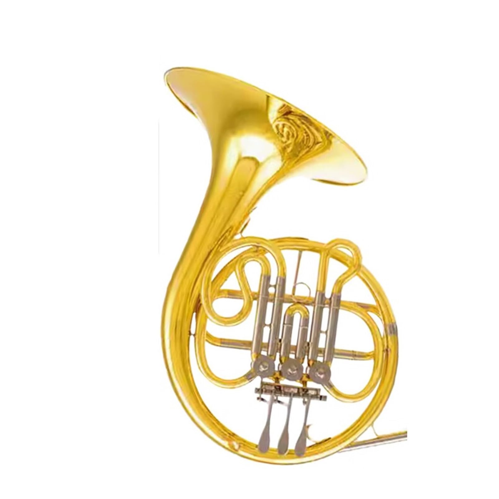 Corno Francese Professionale Corno Francese In Si Bemolle Maggiore Diaframma In Ottone Bianco Per Uso Bandistico