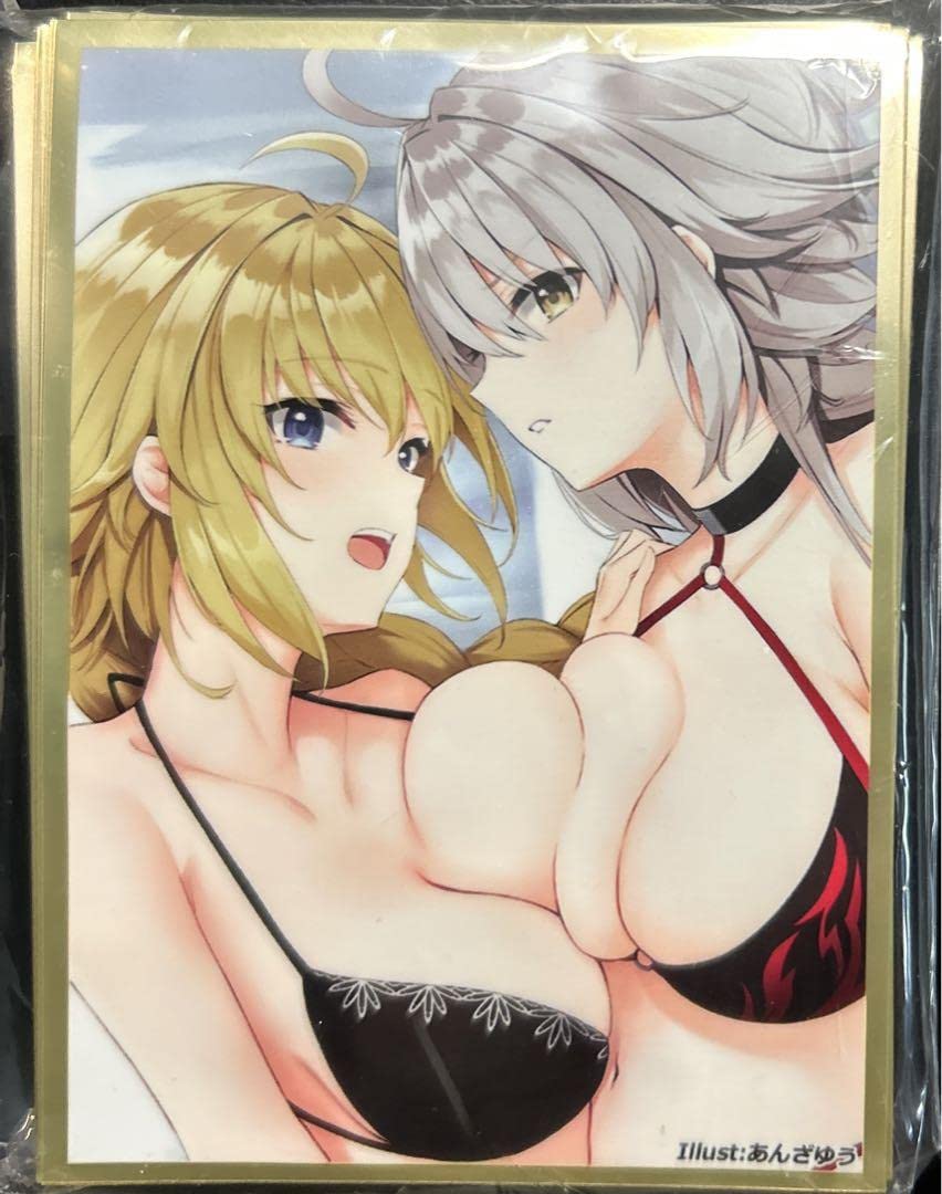 Amazon | FGO Fate ジャンヌ&ジャンヌオルタ 水着ver コミケ限定同人スリーブ | トレカ 通販