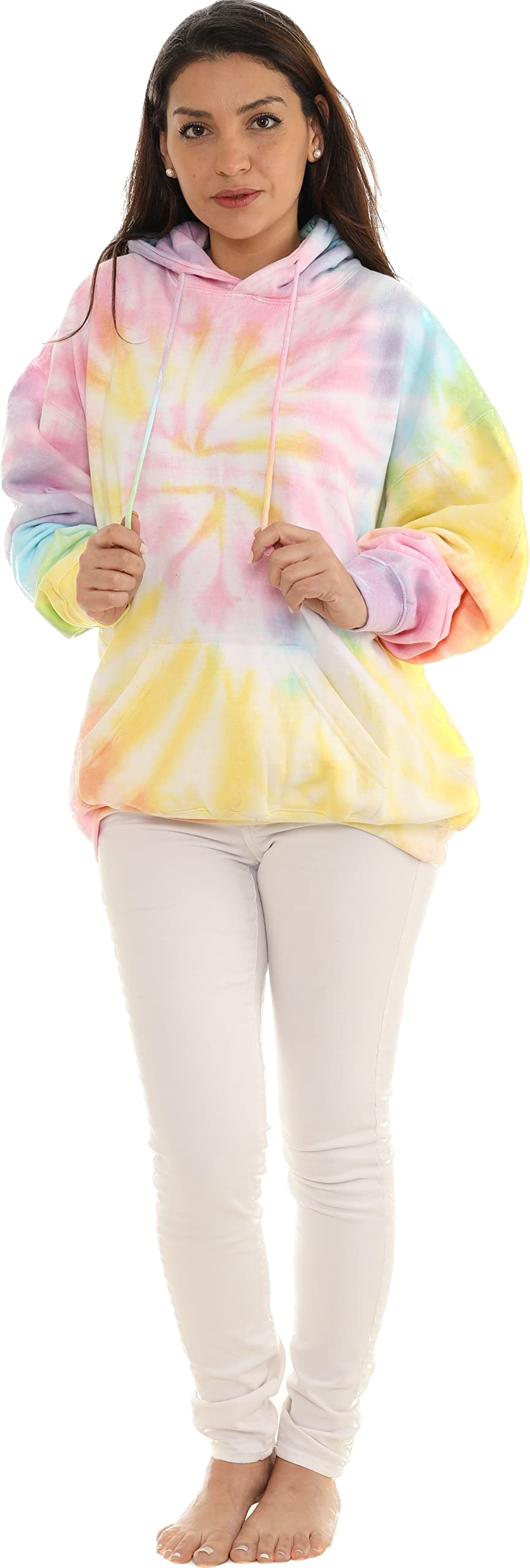 Pure Essence Tie Dye Sweatpants, Long Sleeve T-Shirts, Hoodies, and Crew Neck Sweatshirts (Sizes S, M, L, XL).