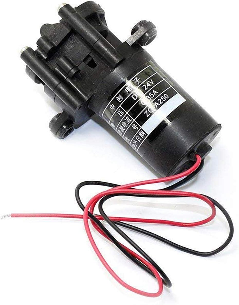 QPX Mini Self-Priming Water Pump Corrosion-Resistant Gear Pump 24V