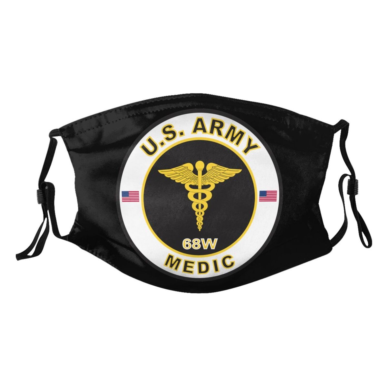 US Army MOS 68W Medic Adult Dust Mask Adjustable Dust Face with 2 Filter95