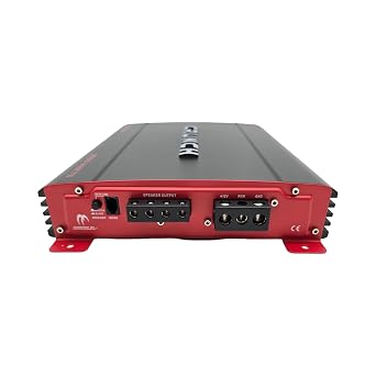 سحق PX-3000.1 D 3000 W مونوبلوك الفئة-D سيارة مكبر للصوت، 1-Ohm مستقرة، متغير منخفض-باس، 45 هرتز باس دفعة، مرشح دون سرعة الصوت، باس البعيد وشملت
