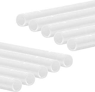 SharkBite 3/4 Inch x 5 Feet White PEX-B, Made in the USA, Pack of 10, Flexible Water Pipe Tubing for Plumbing, U870W5