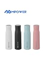 MPOWER Smart UV Water Bottle, Self-Cleaning with UV-C Sterilizer, 316 Stainless Steel, 750ml, LCD Display, USB-C Rechargeable, 7-27cm Height gallery image