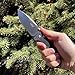 Firebird GANZO F7631 Pocket Folding Knife 440C Stainless Steel Blade G10 Handle with Clip Hunting Fishing Camping Outdoor EDC Knife (CF Black)