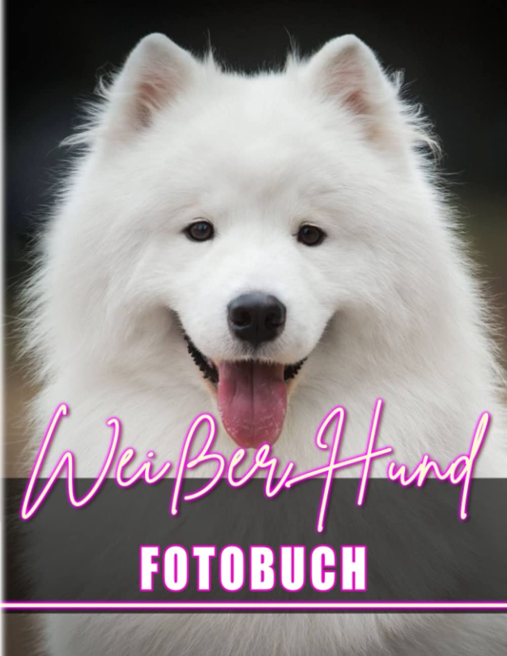 Weißer Hund Fotobuch: Die Besten Bilder von Witte Hunn für Mädchen, Teenager zum Entspannen und Dekorieren als Geschenk | 40 Hochwertige Seiten (German Edition)