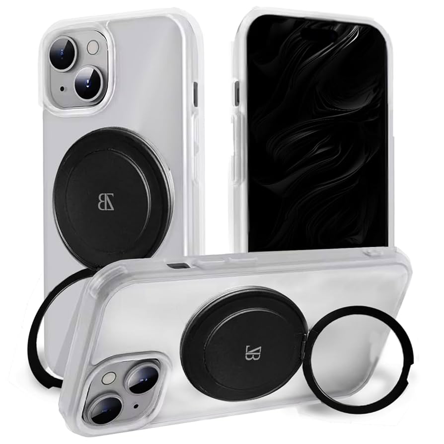 Amazon | 360度回転 薄型 スマホリング スタンド マグネット